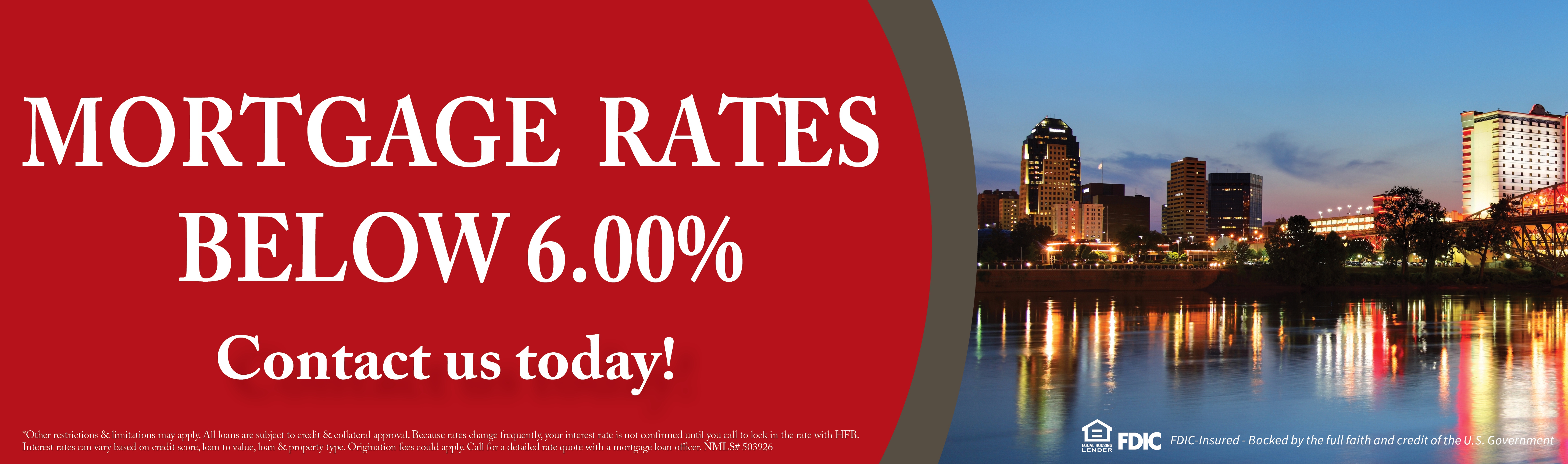 Mortgage Rates Below 6